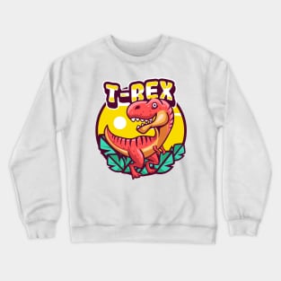 Cute Little T-Rex Crewneck Sweatshirt